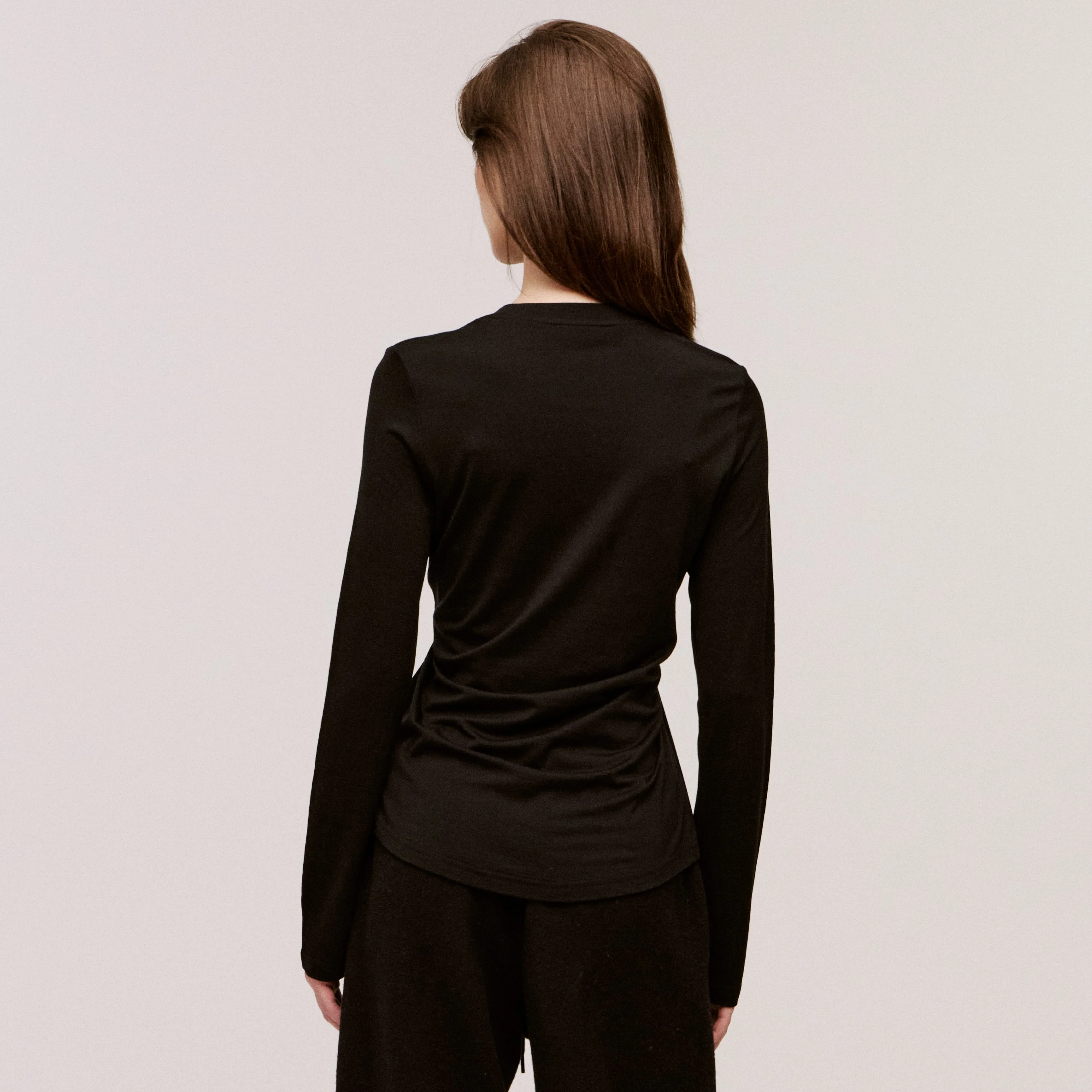 100% Ultra-Fine Merino Wool Women’s Long Sleeve - Image 4