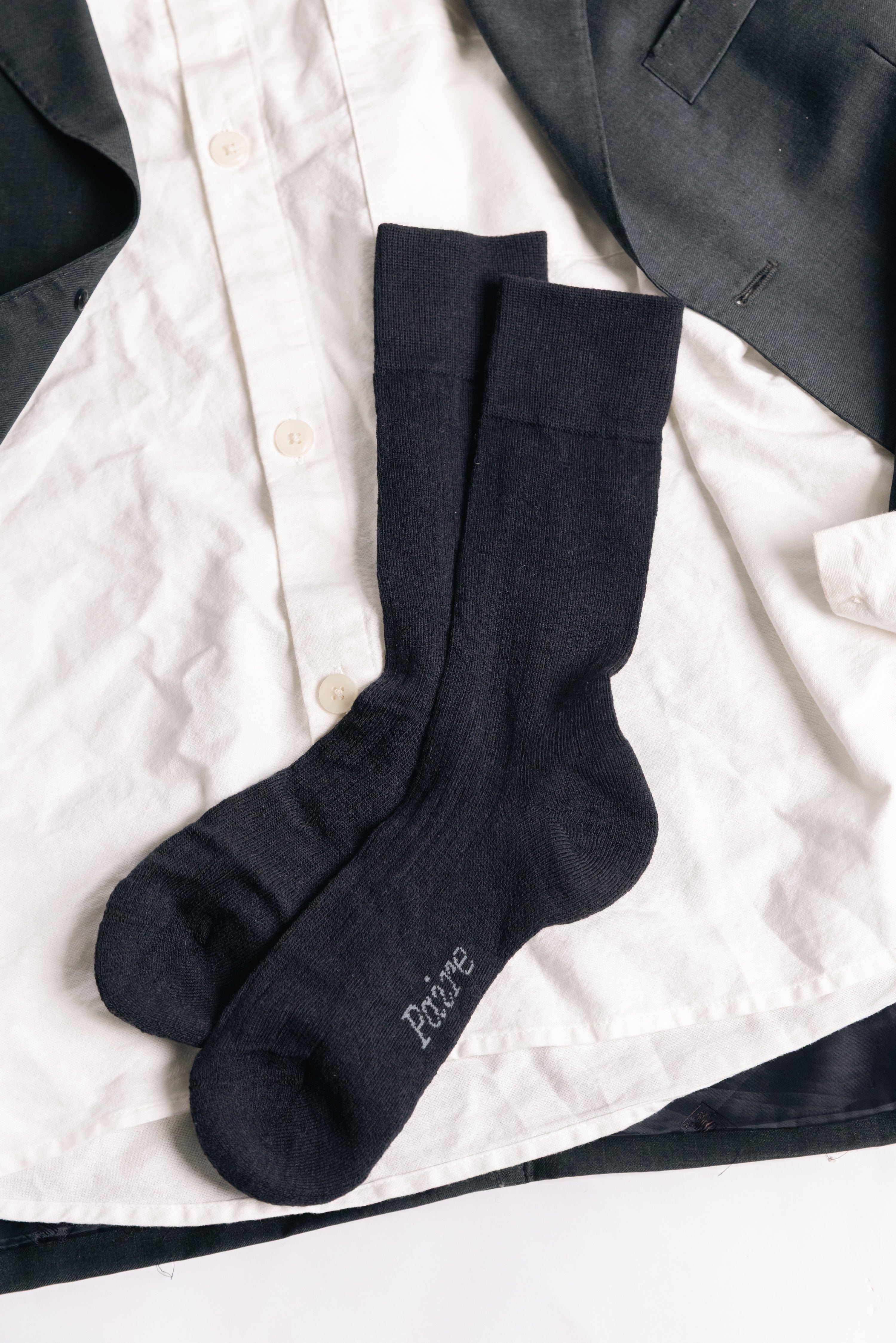 Cashmere-Merino Ribbed Crew Sock - Image 14