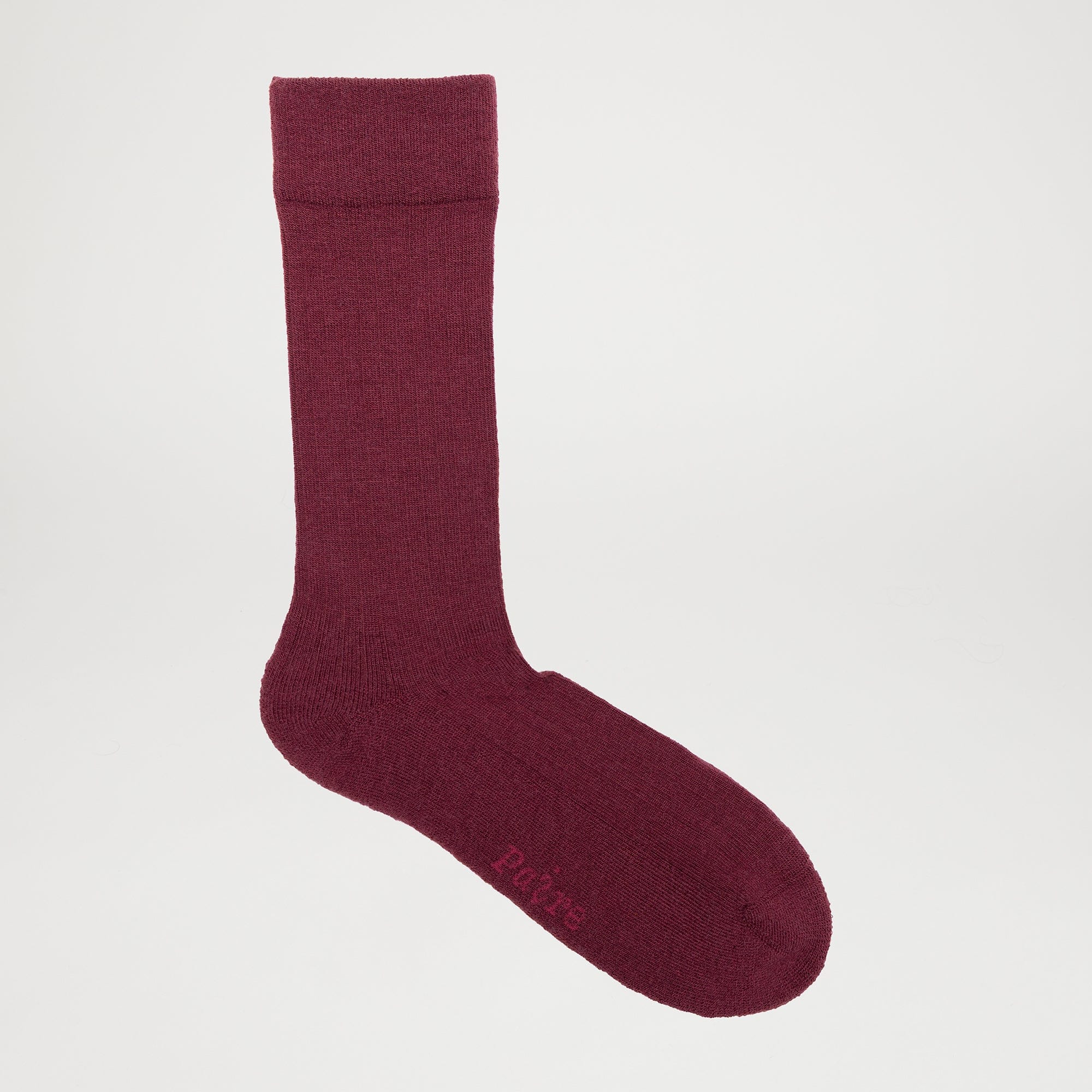 Cashmere-Merino Ribbed Crew Sock - Image 7