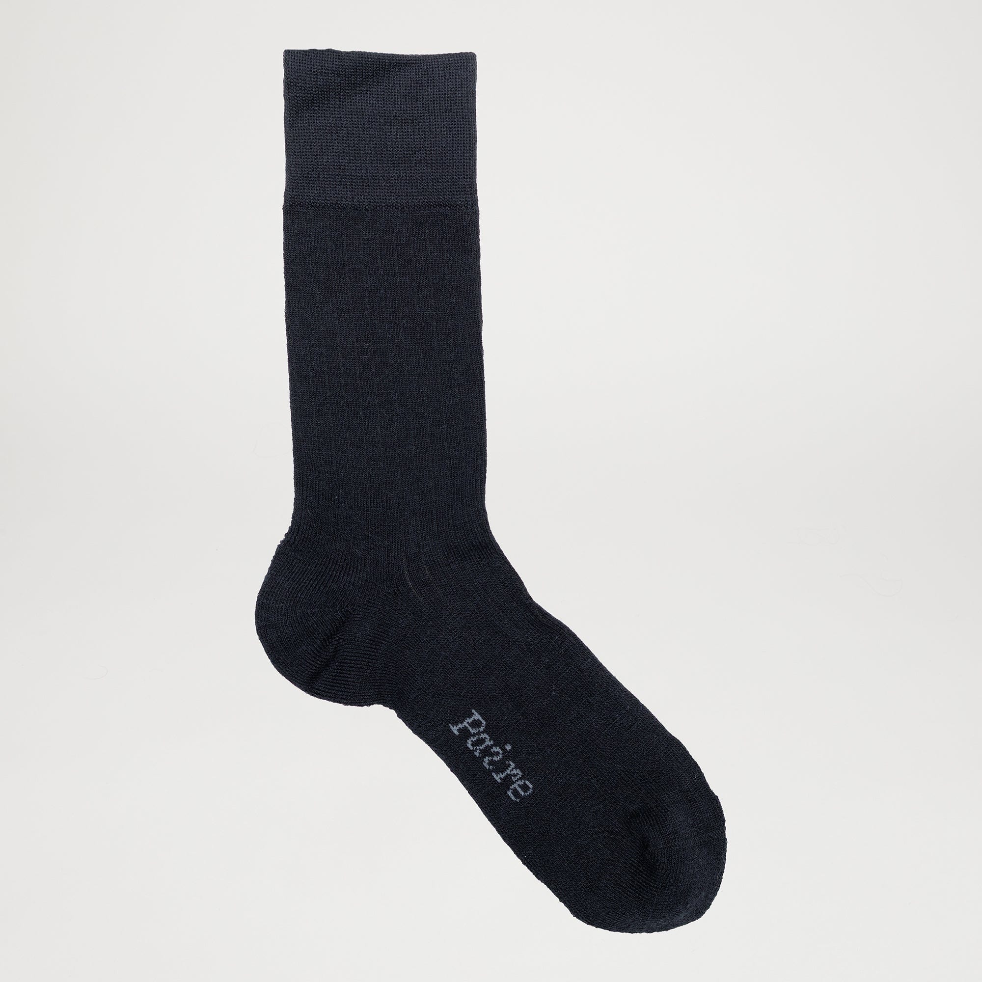 Cashmere-Merino Ribbed Crew Sock - Image 9