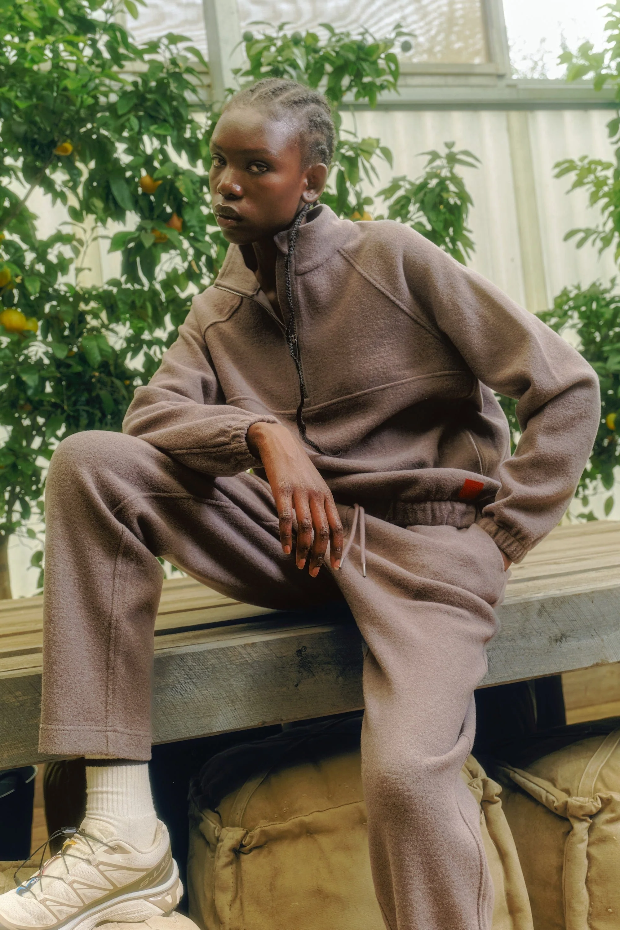Unisex CoolBlend™ Zip Neck Jumper - Image 26