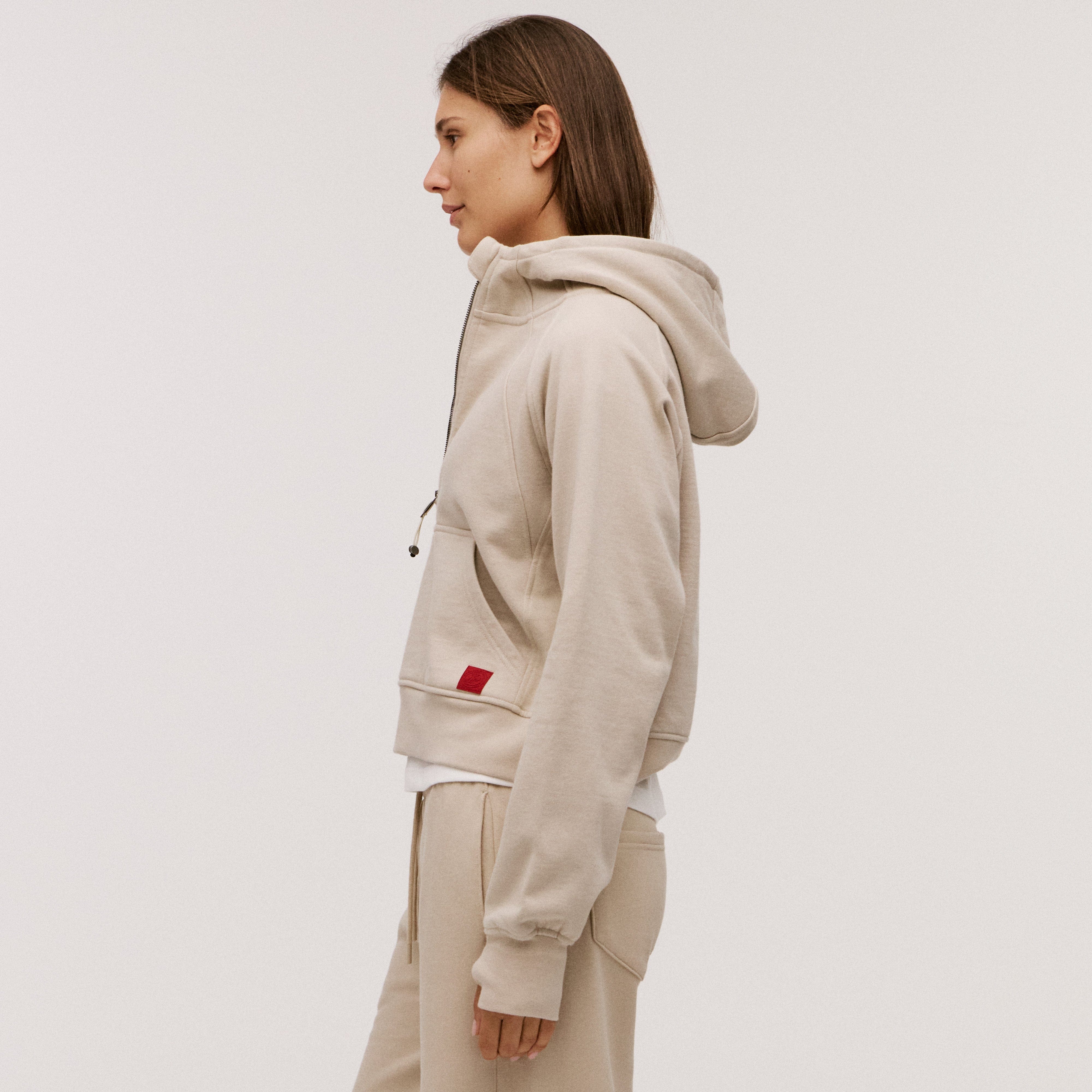 Women’s 100% Organic Cotton Half-Zip Hoodie - Image 33