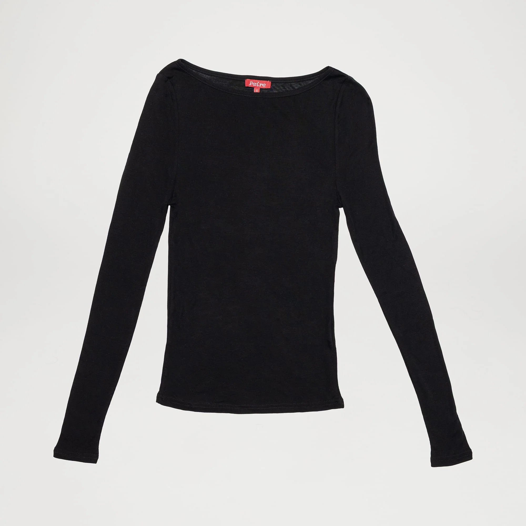 Women’s Cashmere-Blend Boat Long Sleeve - Image 3