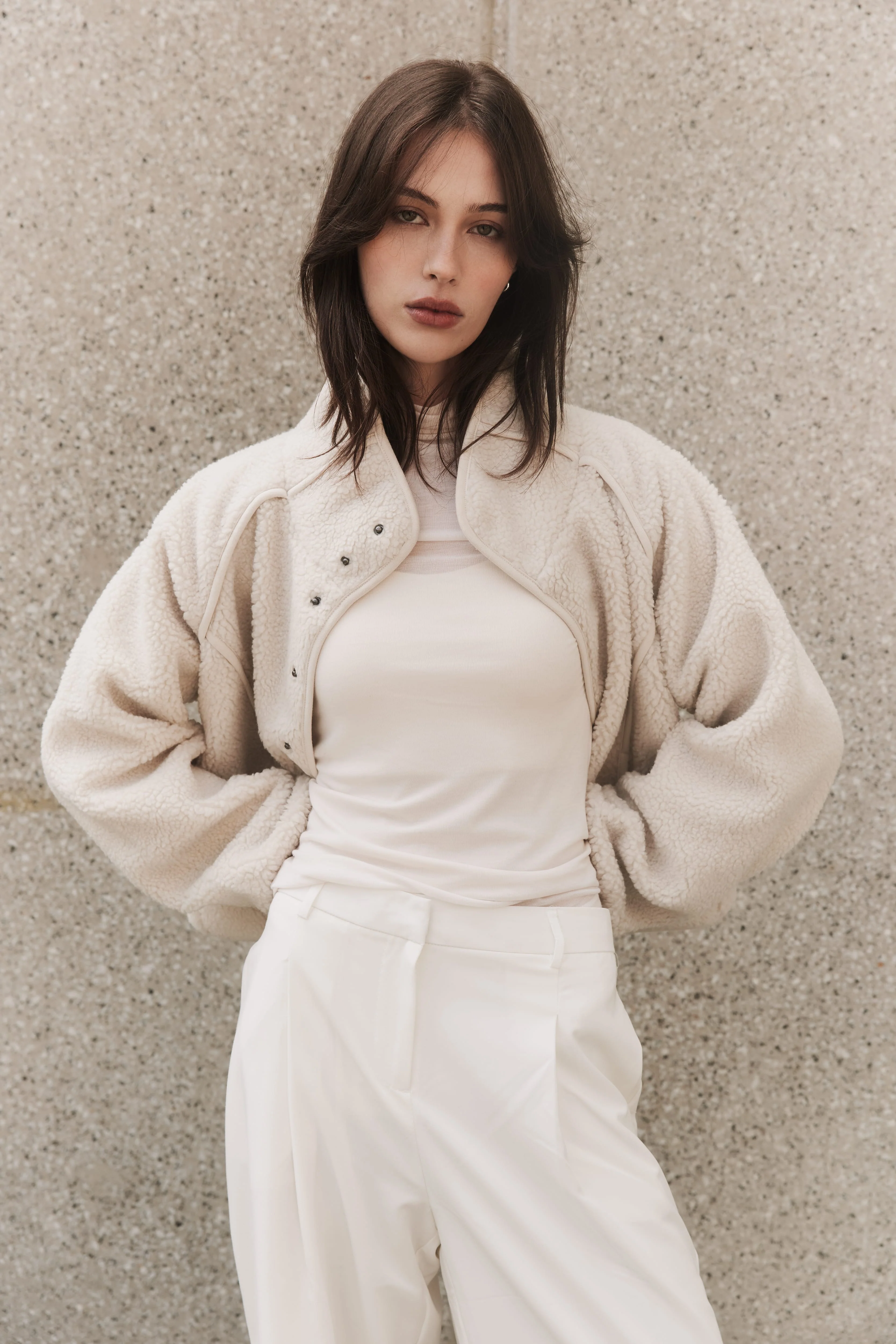 Women’s Cashmere-Blend Turtleneck Long Sleeve - Image 14