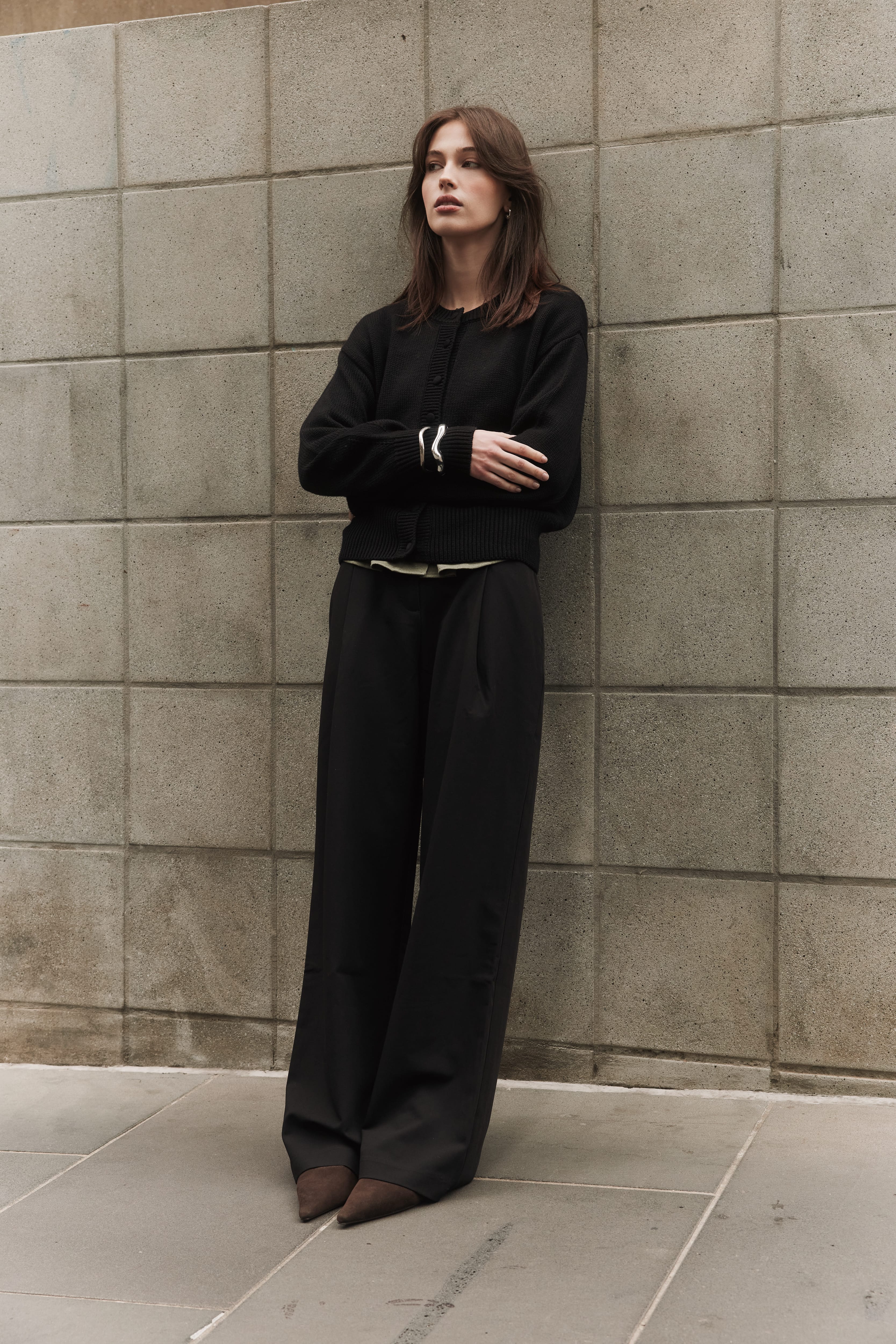 Women’s SilKnit™ Crewneck Cardigan - Image 10