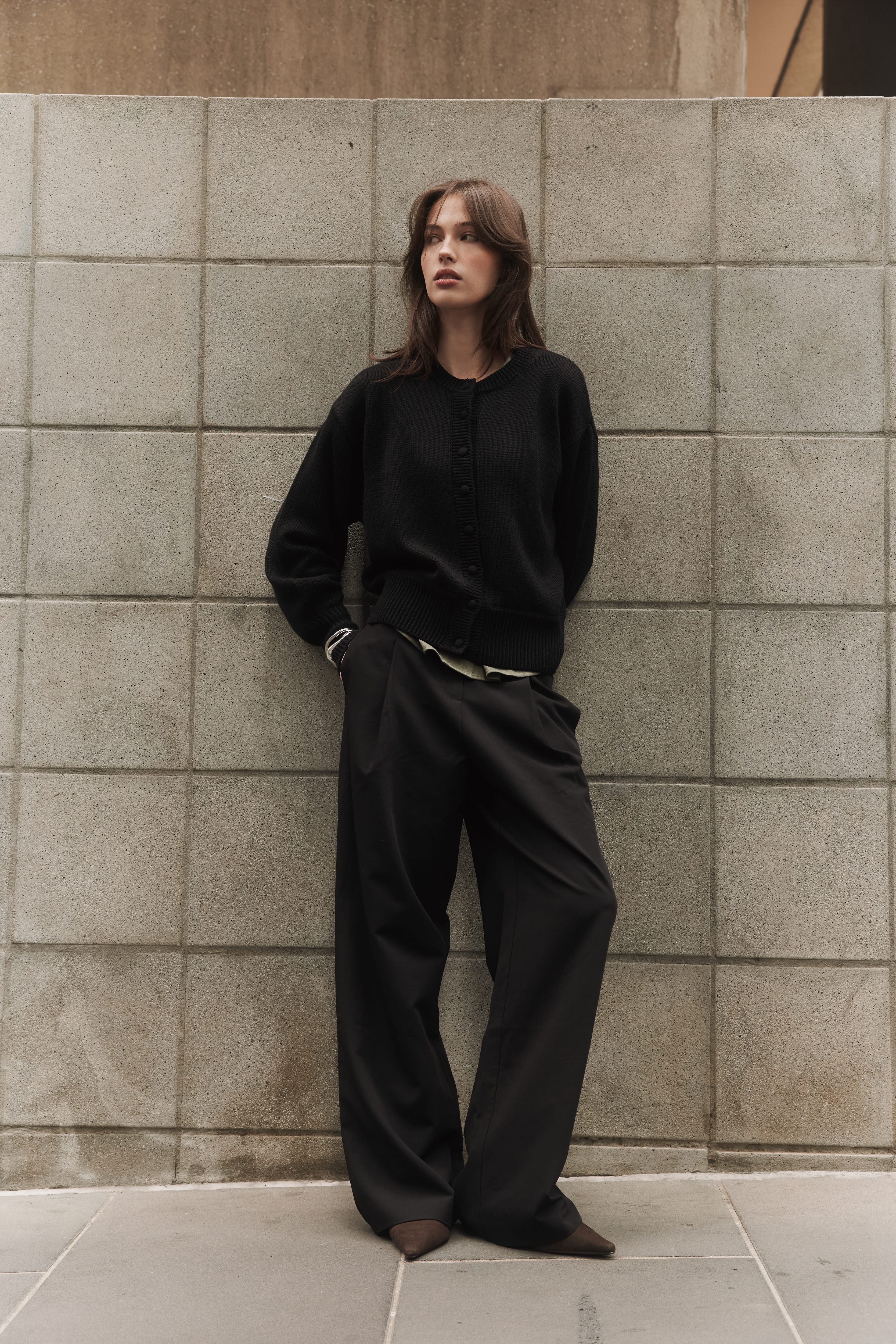 Women’s SilKnit™ Crewneck Cardigan - Image 11