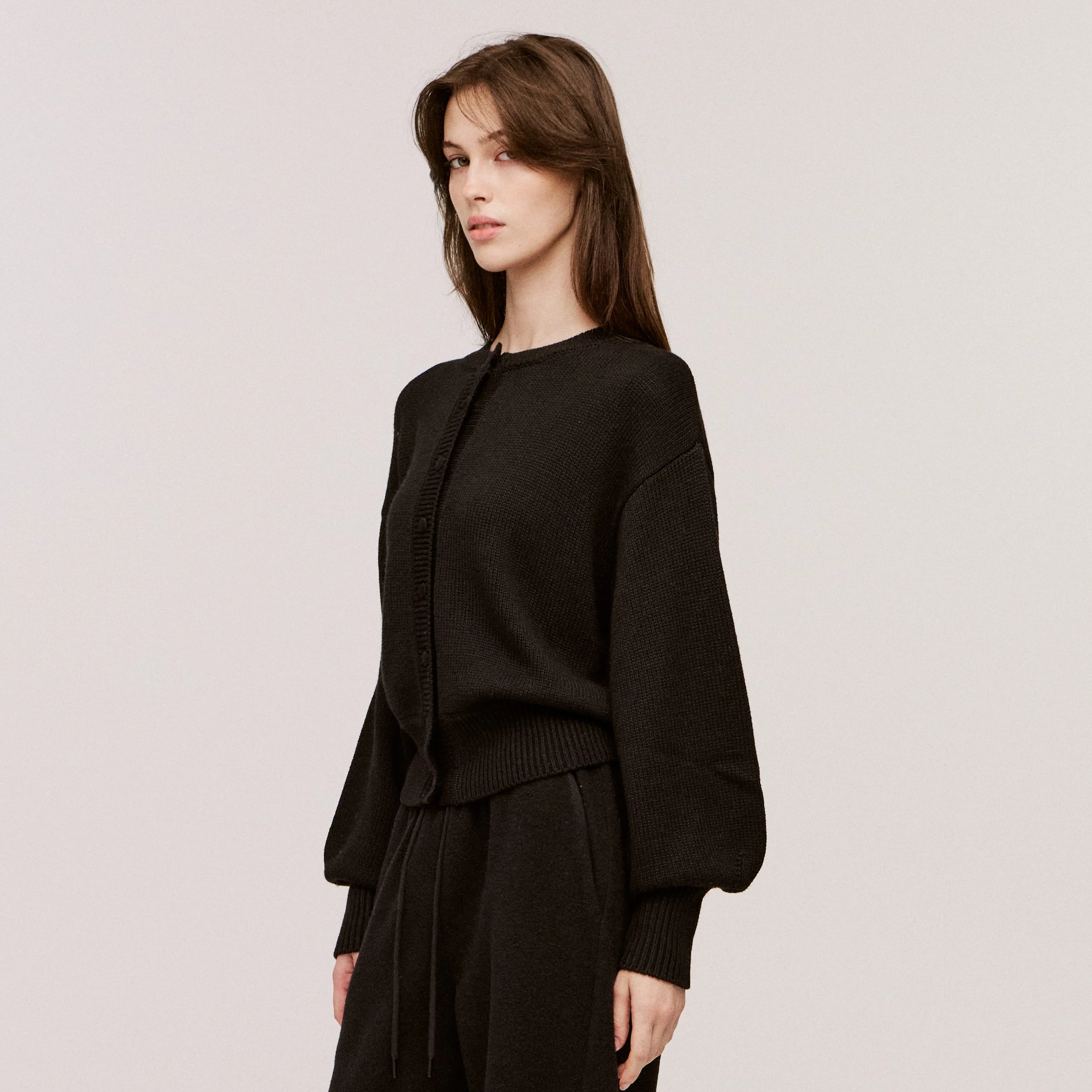 Women’s SilKnit™ Crewneck Cardigan - Image 12