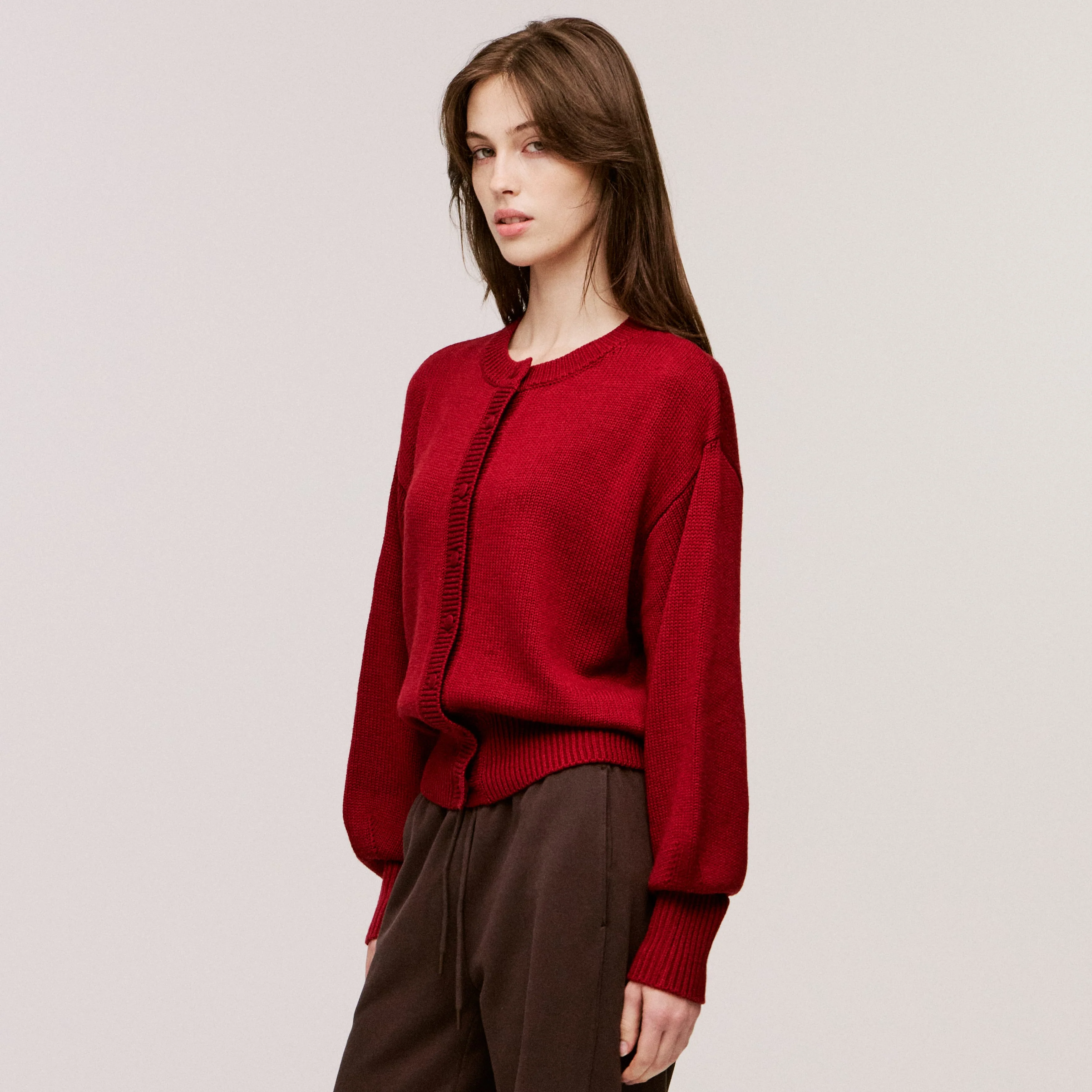 Women’s SilKnit™ Crewneck Cardigan - Image 27